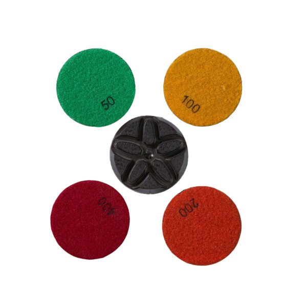 Mejores herramientas diamantadas con aglomerante de resina Venta de discos para pulir suelos HC-CPP-0022 - Imagen 2