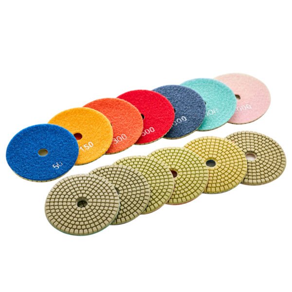 Best Tools Almohadillas Pulidoras Diamantadas para Granito/Mármol HC-SPP-0005 - Imagen 6