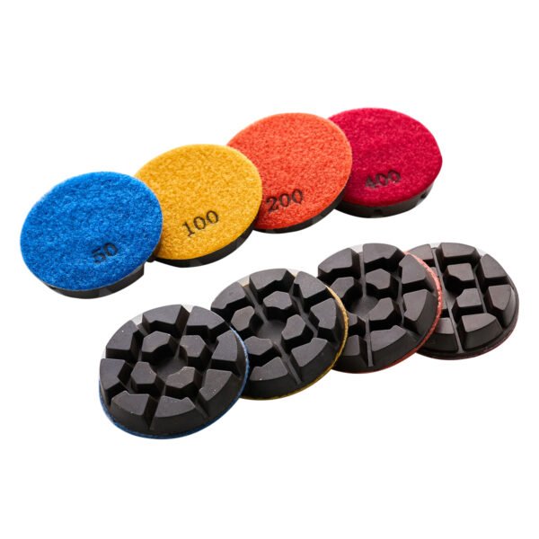 Almohadillas Diamantadas Negras Para Pulir Suelos Secos De Hormigón HC-CPP-0004 - Imagen 3