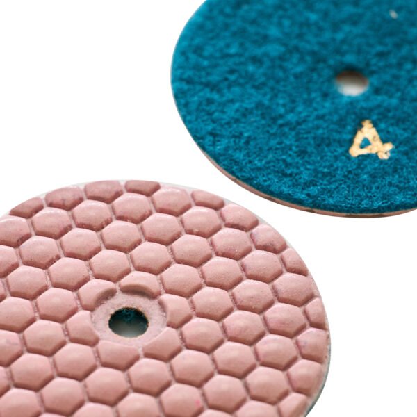 Almohadillas Diamantadas para Pulir Granito Piedra Seca Rosa HC-SPP-0016 - Imagen 4
