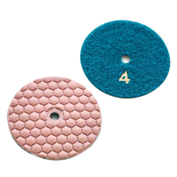 Almohadillas Diamantadas para Pulir Granito Piedra Seca Rosa HC-SPP-0016