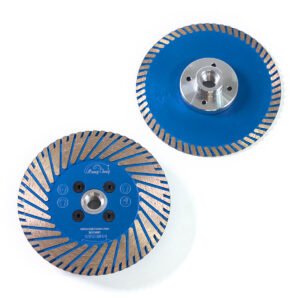 Disco de corte de sierra turbo diamantado para granito mármol