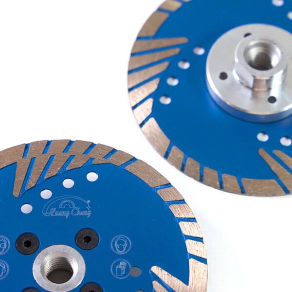 Disco de corte Turbo Diamond para granito con pestaña larga desmontable - Imagen 4