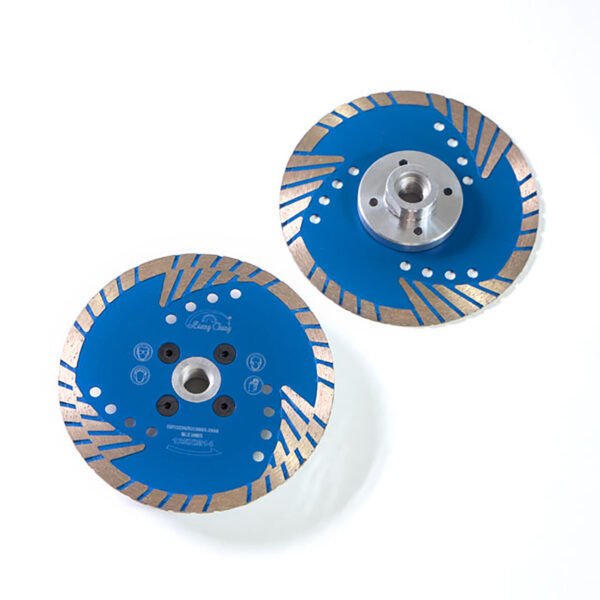 Disco de corte Turbo Diamond para granito con pestaña larga desmontable