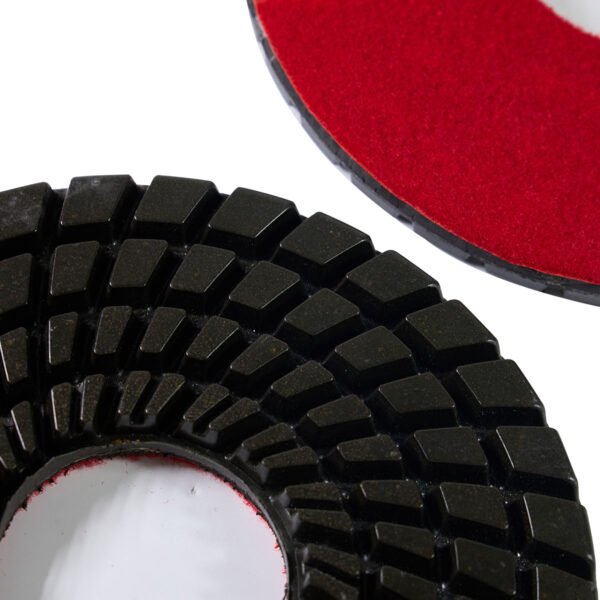 10inch almohadillas de pulido de diamante de resina para la piedra / máquina de pulir piso de concreto - Imagen 5