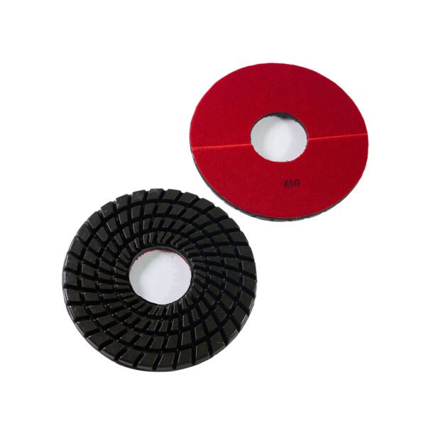 10inch almohadillas de pulido de diamante de resina para la piedra / máquina de pulir piso de concreto