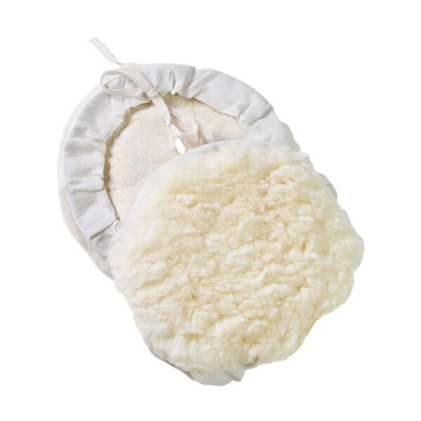 Kit de almohadillas pulidoras de lana de cordero de 7 pulgadas con diseño de cordón Kit de almohadillas pulidoras de lana de cordero - Imagen 2