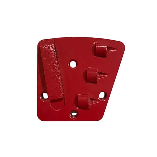 Diamante de liga metálica para amolar PCD de Fráncfort Rojo para eliminar epoxi del hormigón - Imagen 2