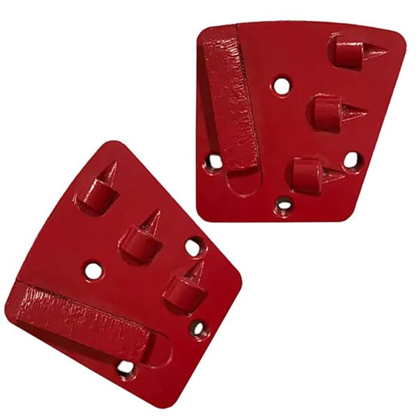 Diamante de liga metálica para amolar PCD de Fráncfort Rojo para eliminar epoxi del hormigón - Imagen 6