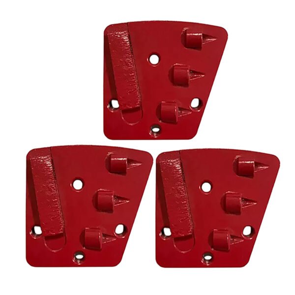 Diamante de liga metálica para amolar PCD de Fráncfort Rojo para eliminar epoxi del hormigón - Imagen 7
