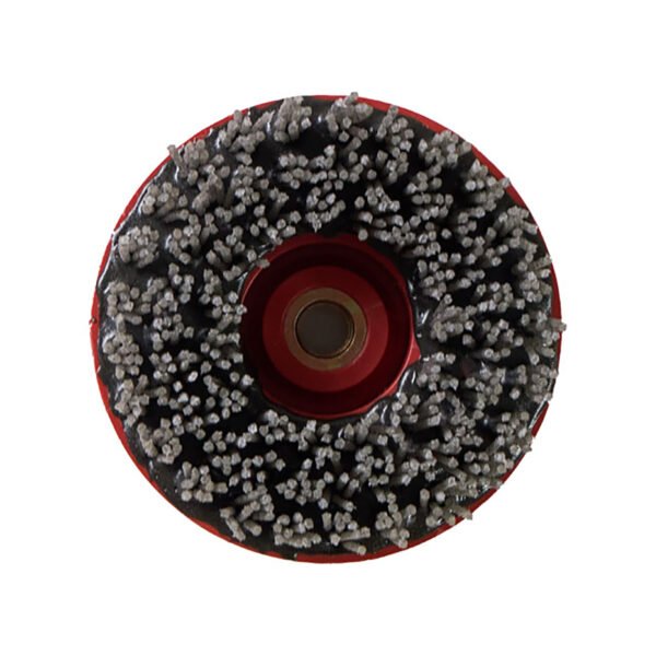 4"/5"/6" Snail Lock Cepillo redondo diamante Dupont M14 - Imagen 6